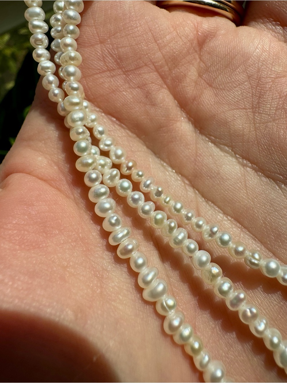 Natural Tiny Freshwater Pearls
